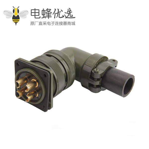 动力接头连接器MS3102A32-17P方盘公插头