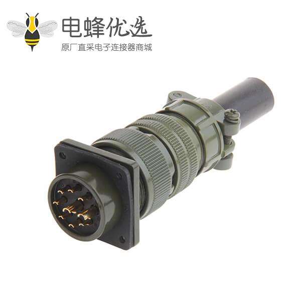 5015系列MS3102A20-16P 9芯焊接专业工防插座
