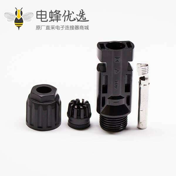 MC4连接器接线面板安装一公一母一套防水