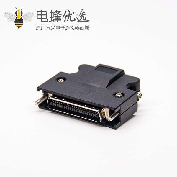 50 Pin SCSI 塑料外壳螺丝连接器