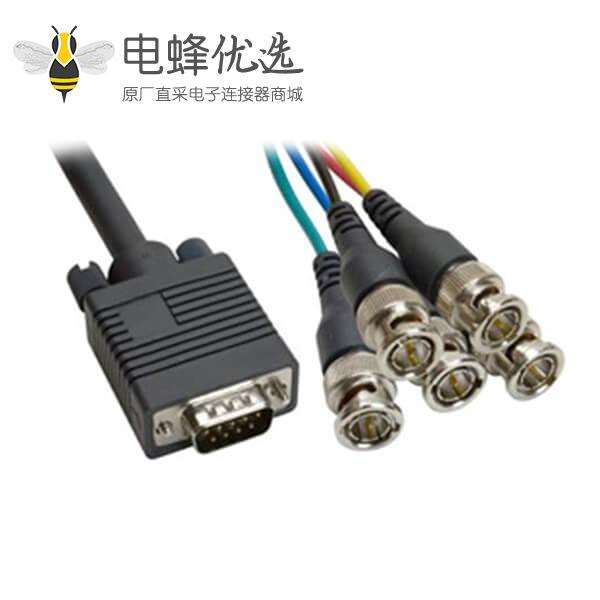 VGA 转BNC线材连接器