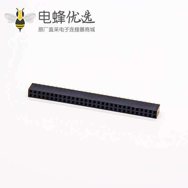 排母插板连接器双排直式180度60pin