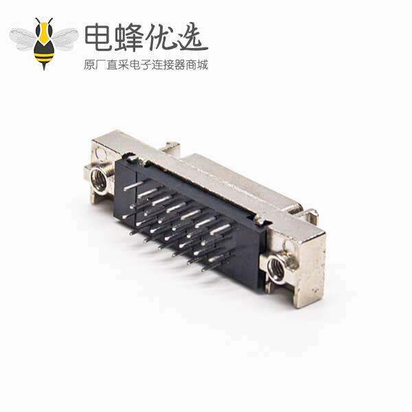 SCSI连接器26pin直式母头穿孔式接PCB板