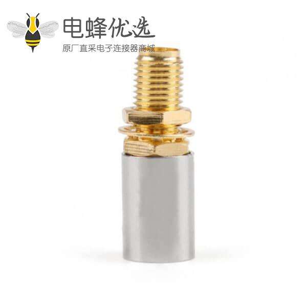 sma 母接LMR400直式压接连接器