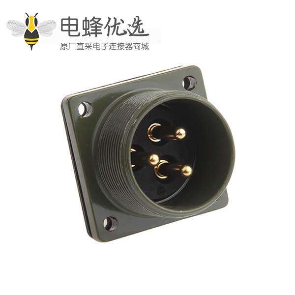 焊接机器人工防连接器 MS3102A20-19P 3芯航空插座