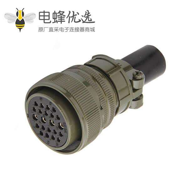 焊接机器人工防连接器 MS3106A28-15S 35芯航空插头