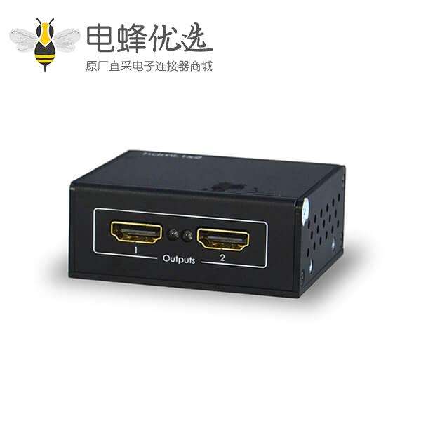 HDMI 分配器 1*2支持DVD DVDS视频播放1080p支持HDMI1.4版本