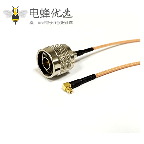 RF Cable 线RG316接N公头转MMCX弯公头