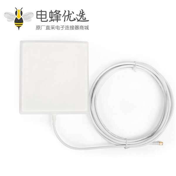 698-2700Mhz室内面板状 4G Lte Antenna接SMA 公头10Dbi