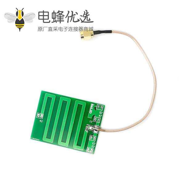 5dBi PCB WiFi天线5cm*5cm接SMA公头线材