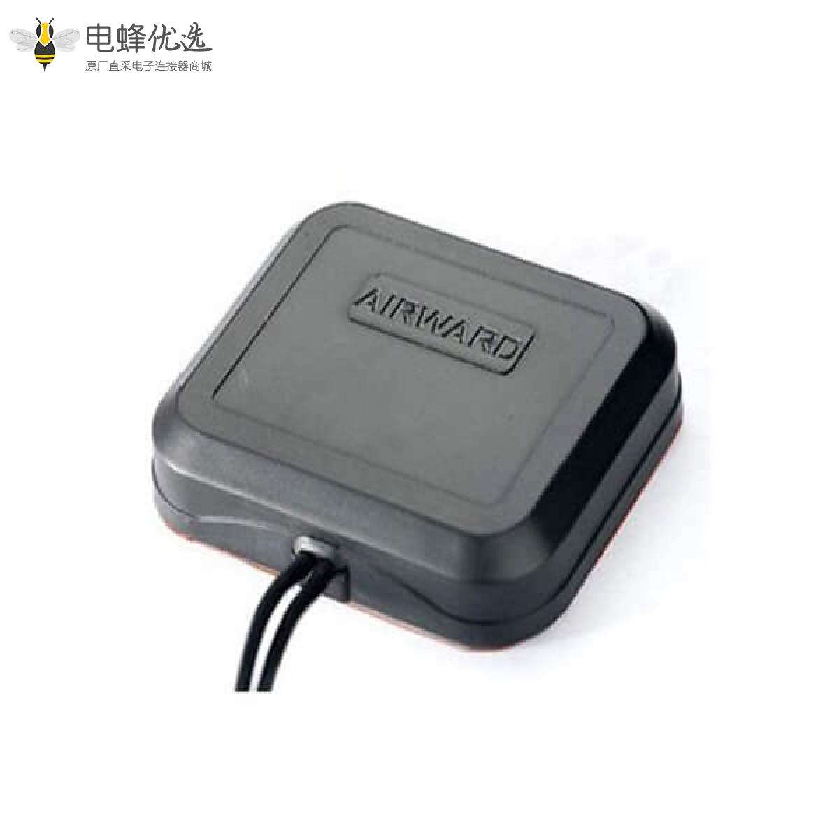 GPS +GSM/3G/4G组合天线面板形状粘贴式接SMA公头