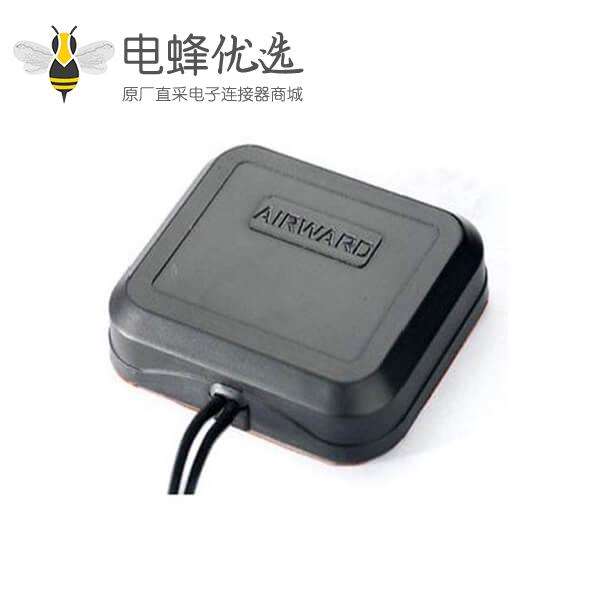 GPS +GSM/3G/4G组合天线面板形状粘贴式接SMA公头