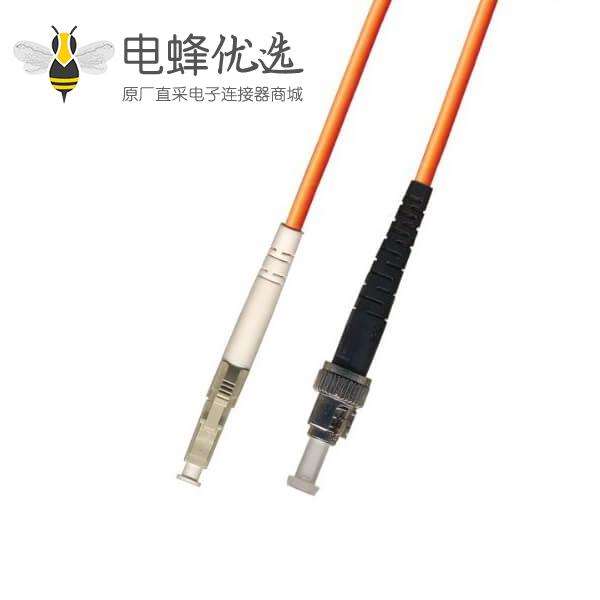 LC-ST光纤跳线线长3米单工多模OM2