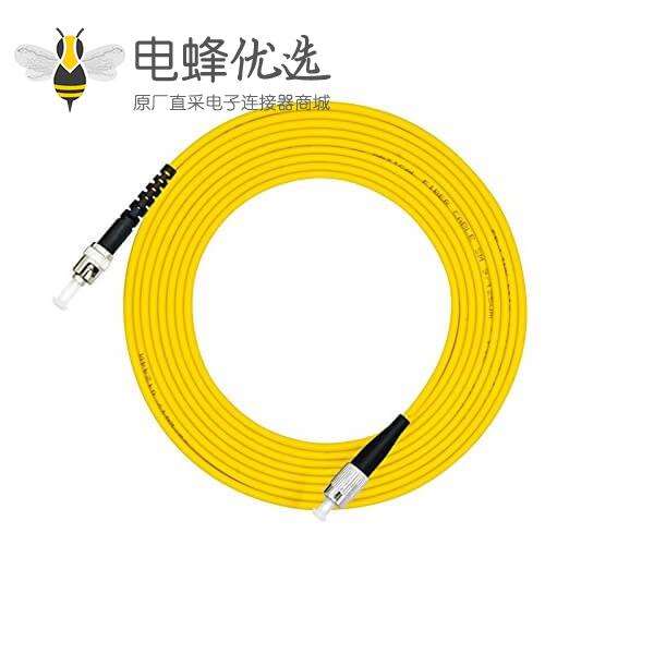 FC光纤跳线转ST 9/125μm单工单模OS2线长3M