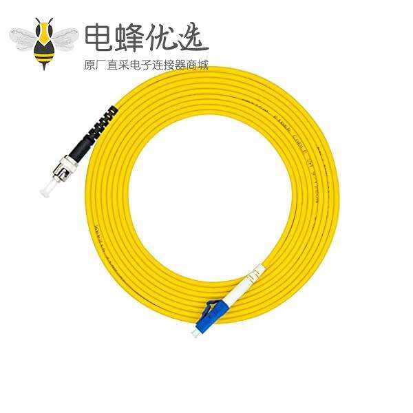 光纤线跳线3M单工单模 9/125μm OS2 LC转ST