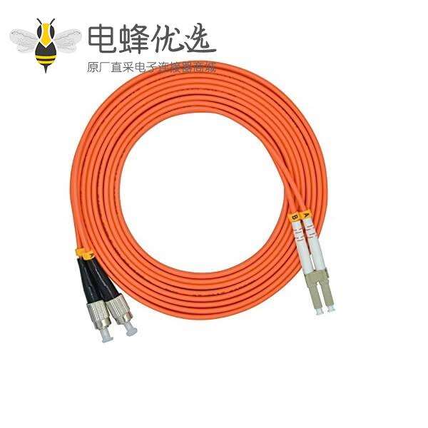 多模光纤跳线LC转FC 50/125μm OM2双工线长3米