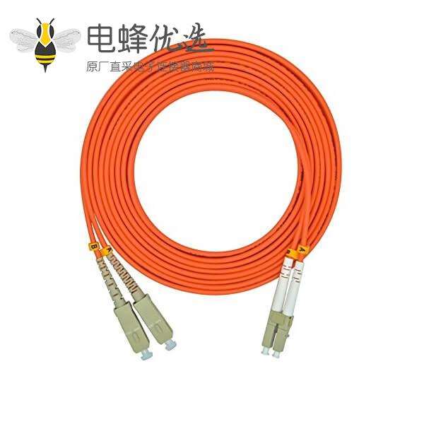 LC SC光纤跳线50/125μm OM2双工多模3米长