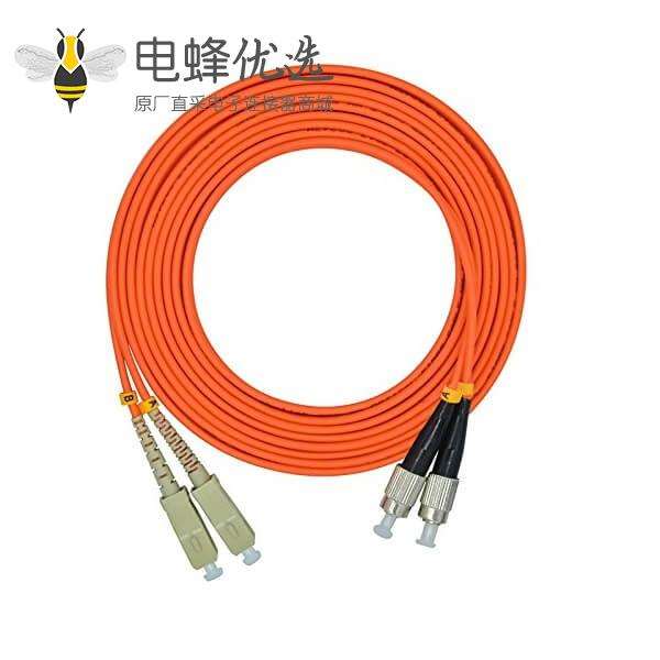 SC/FC光纤跳线线长3米 50/125μm OM2双工多模