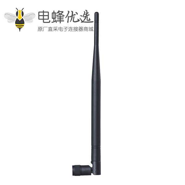 GSM全向手机天线900MHz 3.5dBi 接反极SMA 公头用于无线路由器，线长243mm