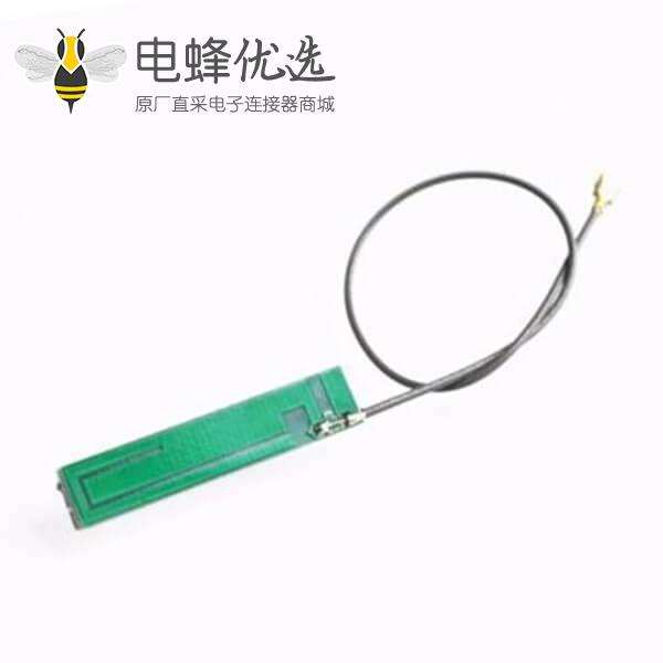 内置WiFi 2.4G 3dBi PCB天线接IPX IPEX线材WLAN笔记本蓝牙