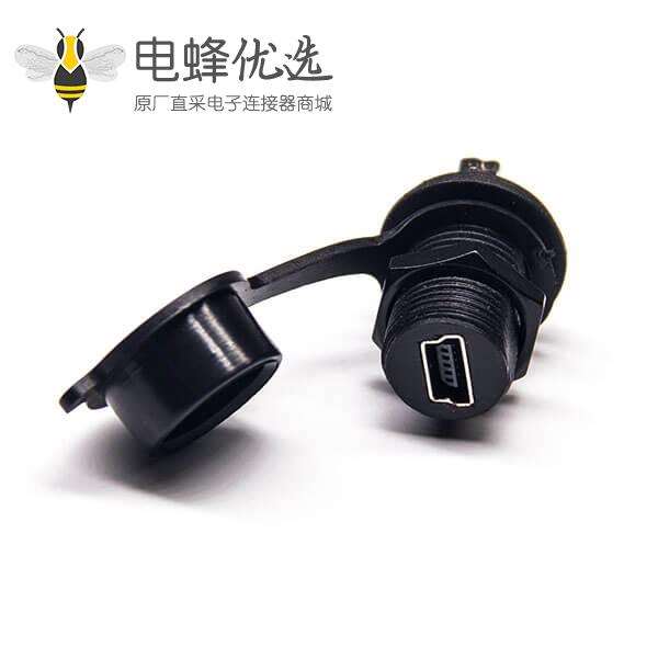 hdmi AF防水接头母座面板式带防尘帽