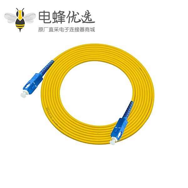 SC光纤跳线单工单模 9/125μm OS2线长3M