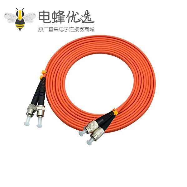 光纤跳线多模双工50/125μm OM2 FC转ST线长3米