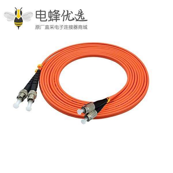 光纤跳线多模双工50/125μm OM2 FC转ST线长3米