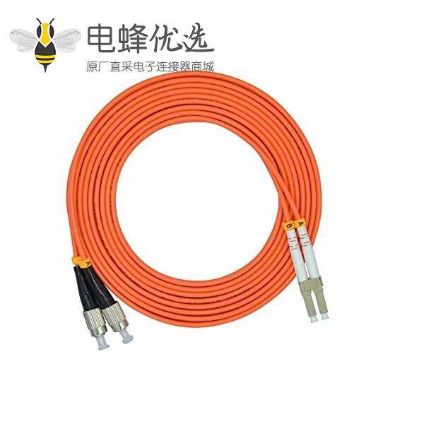 多模光纤跳线LC转FC 50/125μm OM2双工线长3米