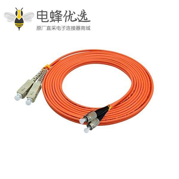 SC/FC光纤跳线线长3米 50/125μm OM2双工多模