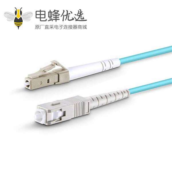 SC-LC多模光纤跳线单工万兆OM3线长3米