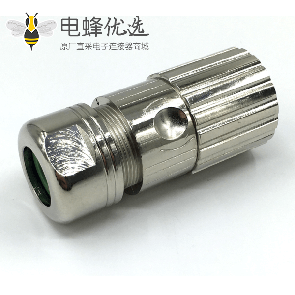 M23组装式连接器6芯母插头工业信号插头