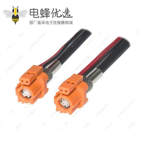 深圳HSD连接器6芯母头转母头延长线束1米
