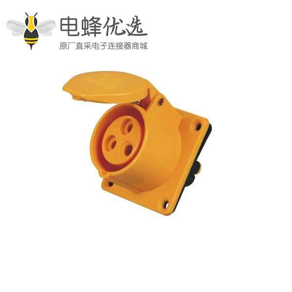 CEE工业连接器 3芯 16A 110V-130V IP44