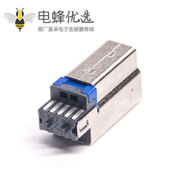 USB 3.0B公短体1U'' 带铜壳