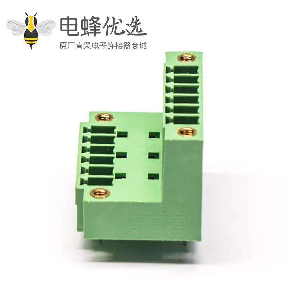 插拔式接线端子双层接PCB 板对线型连接器