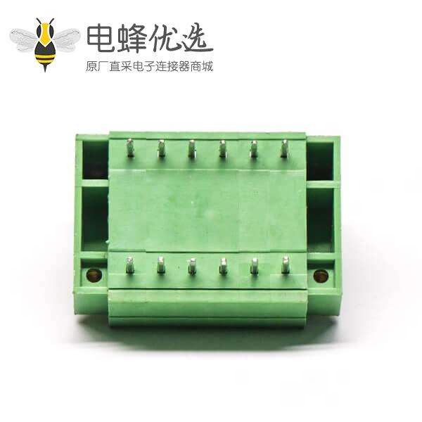 插拔式接线端子双层接PCB 板对线型连接器