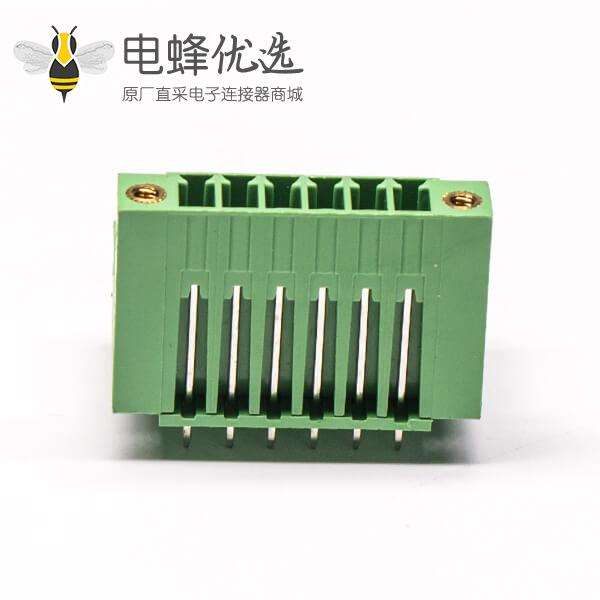 插拔式接线端子双层接PCB 板对线型连接器