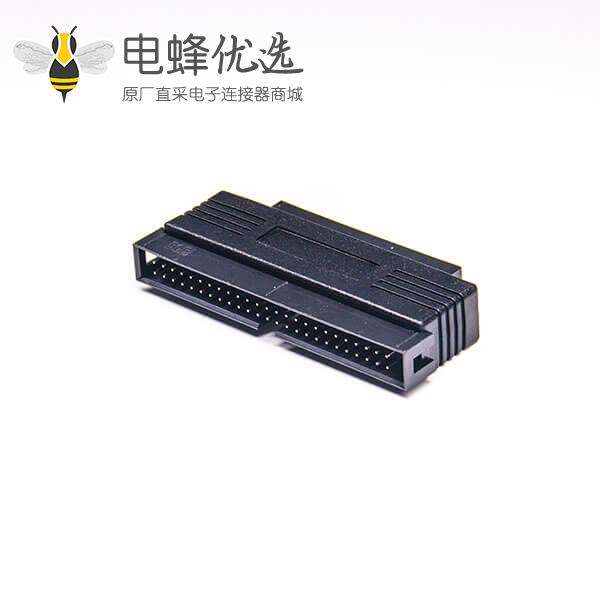 SCSI 连接器VHDCI型公头50芯转HPDB50芯公头直式连接器转接头