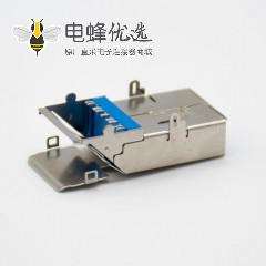 USB Type A 3.0母头9芯贴板安装连接器