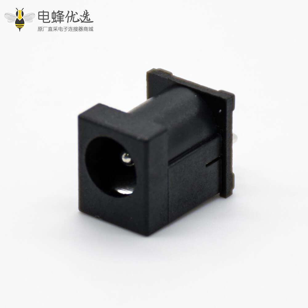 立式DC插座公不带屏蔽插孔贴片焊接直式5.5*2.1毫米电源连接器
