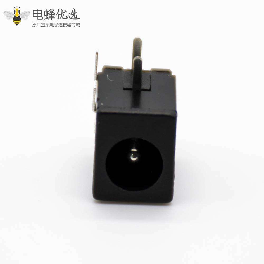 充电器DC电源插座插孔贴片公头焊接弯式不带屏蔽5.5*2.5mm连接器