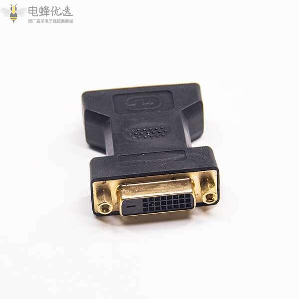 dvi-d24+1芯母头转24+1芯母头直式转接头