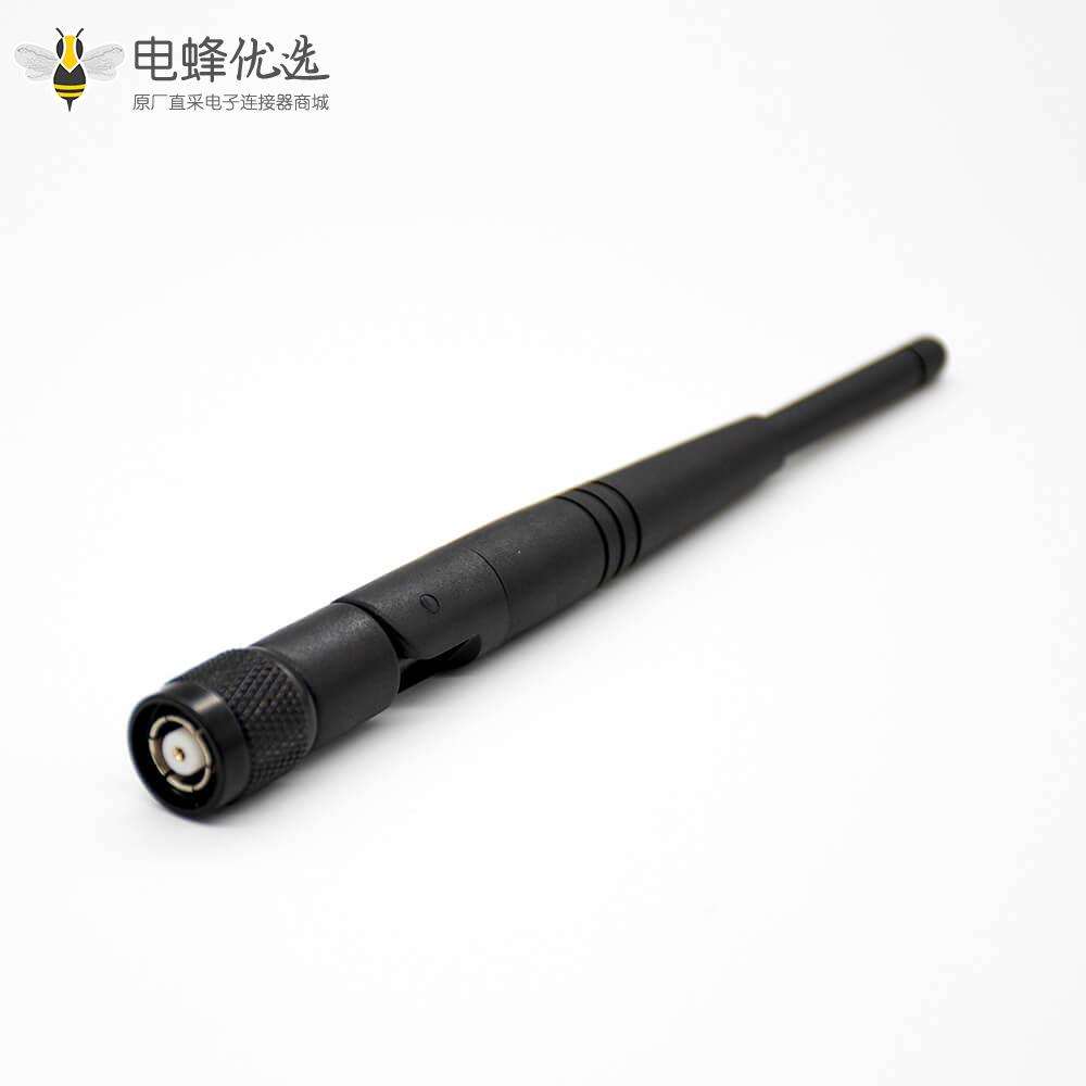 折叠4glet天线反极TNC公头连接器螺纹连接