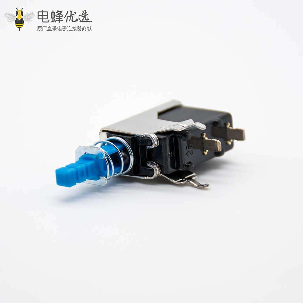 SW-3-2电源开关2脚外弹簧TV-5单刀单掷250V-5A中心孔距20mm