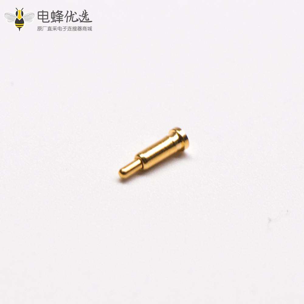 Pogo Pin顶针异形系列R型焊接镀金单芯连接器