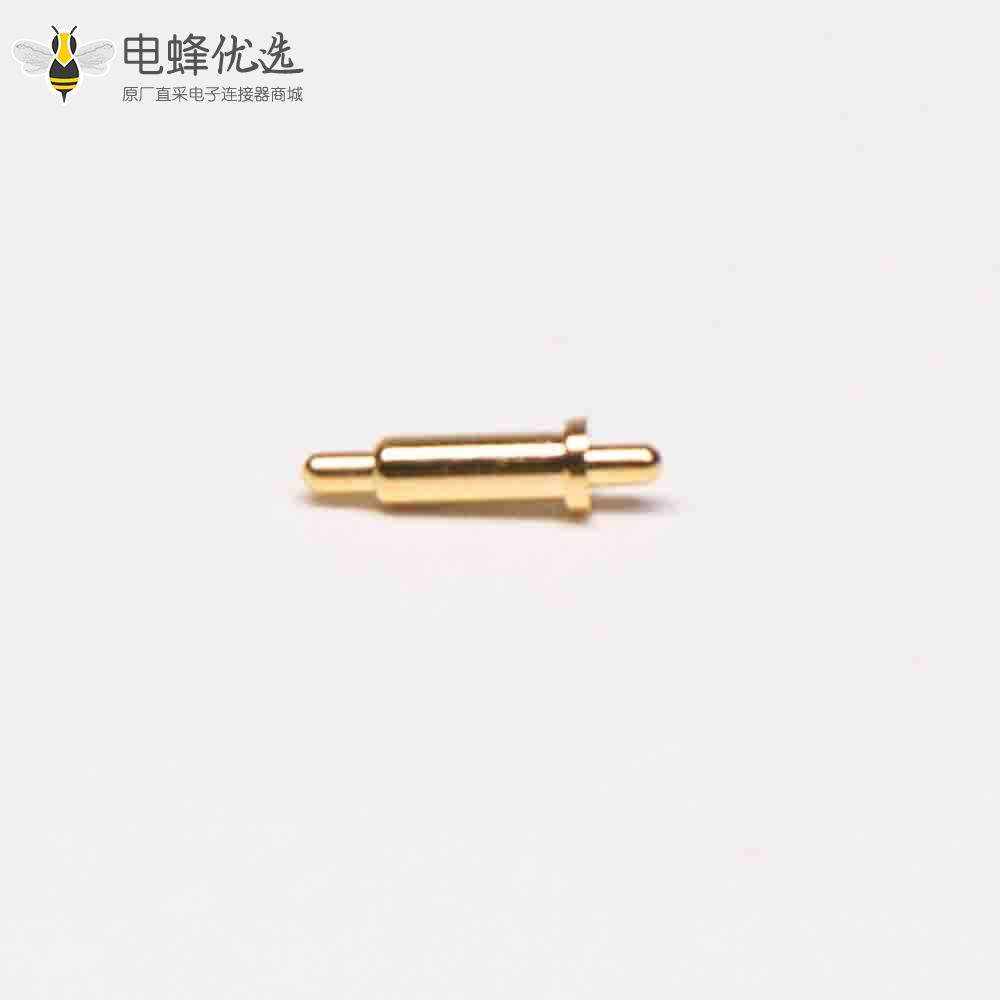 Pogo Pin小型弹簧针连接器黄铜镀金插件式异形系列