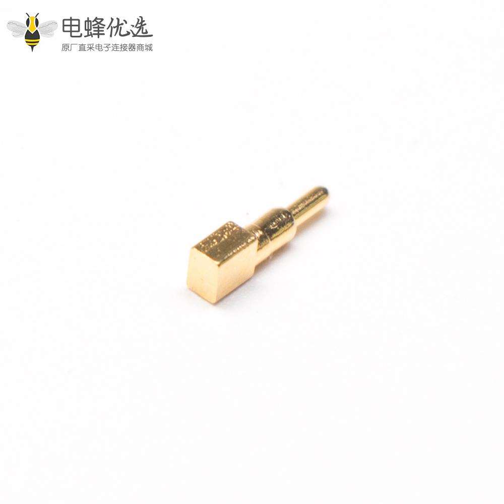 顶针连接器Pogo Pin异形系列F型焊接镀金黄铜