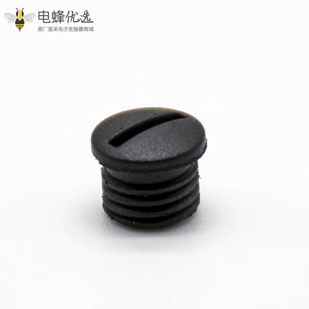 插座防尘盖黑色用于M8面板安装