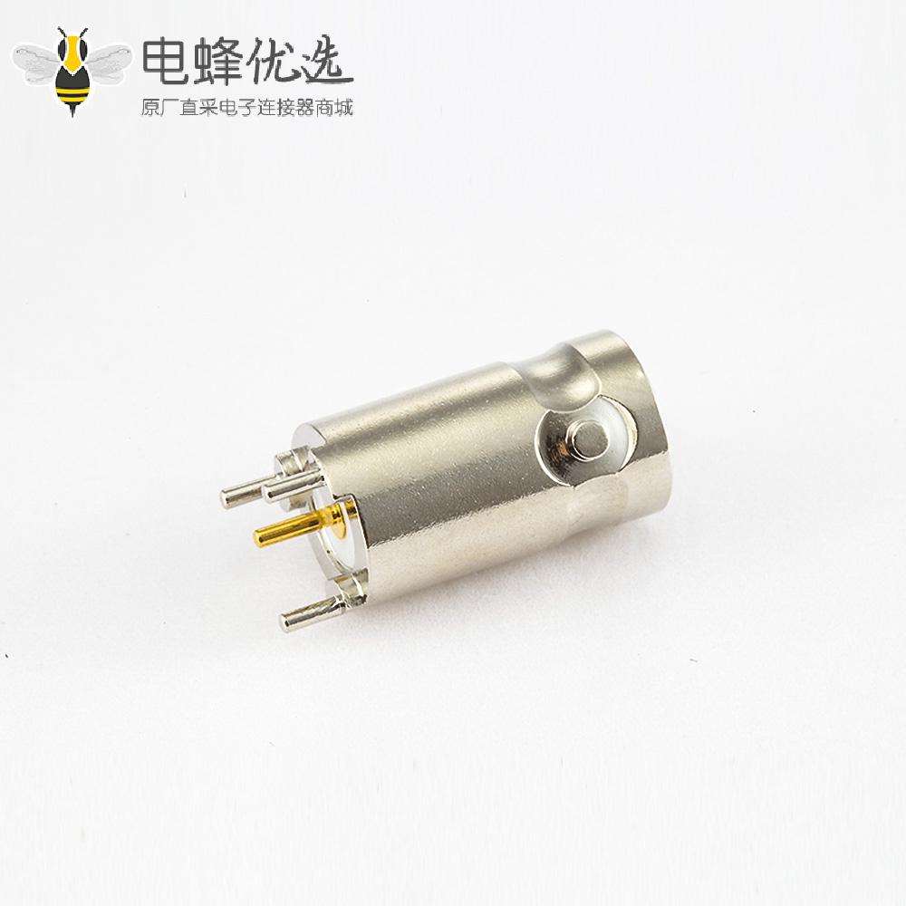 180度BNC连接器用于PCB安装母头插孔50ohm